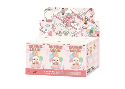 Pop Mart CryBaby Crying Again Series Vinyl Face Plush Sealed Case (6 Blind Box) - US