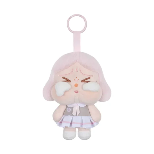 Pop Mart CRYBABY Sunset Concert Series Plush Pendant Pink Grey - US