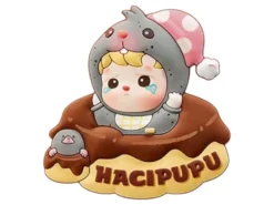 Pop Mart Hacipupu Rolling Time Machine Series Whack-No-Mole Fridge Magnet Silicone Clip - US