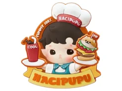 Pop Mart Hacipupu Rolling Time Machine Series Haci's 24-HOUR (Secret Edition) Fridge Magnet Silicone Clip - US