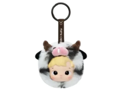 Pop Mart Hacipupu The Constellation Series Taurus Vinyl Plush Keychain - US