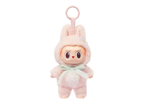Pop Mart Labubu Mokoko Close to Sweet Vinyl Plush Doll Pendant Keychain - US