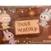 Pop Mart Labubu The Monsters Timber Workshop Playing on the Swing Plush Pendant (Pop Land Exclusive) Sealed Case (6 Blind Box) - US