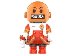 Pop Mart Mega Space Molly x emoji Series Bad Words 100% - US