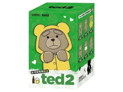 Pop Mart Pop Mart Ted2 Teddy Bear Action Plush Pendant Series Single Blind Box - US